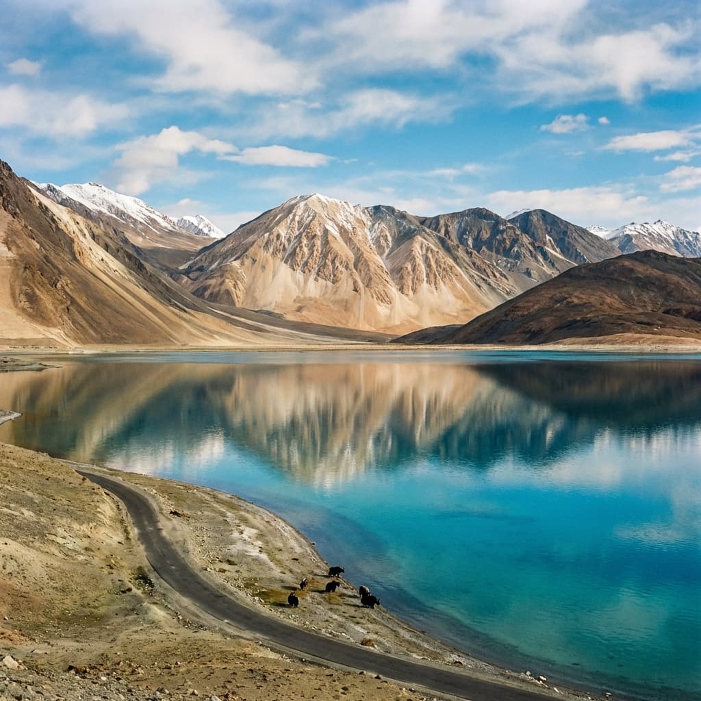 Serene Pangong Lake