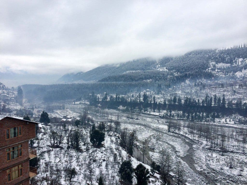 Snowy Manali