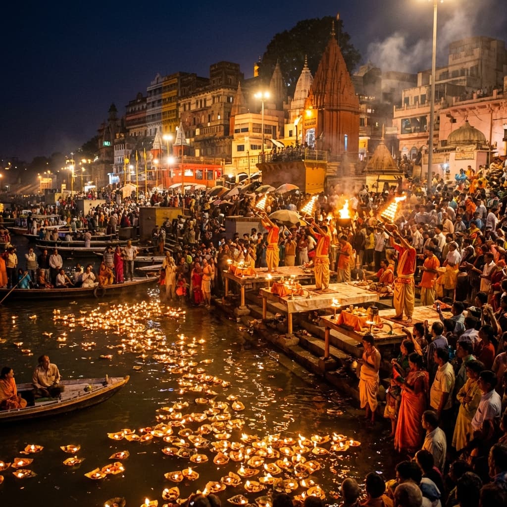 Ganga Aarti in Varanasi