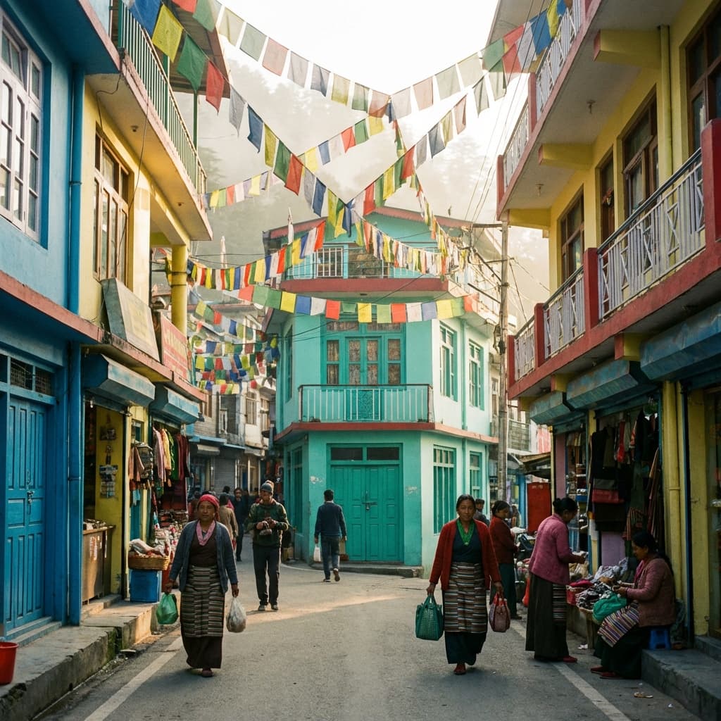 Authentic Village Street